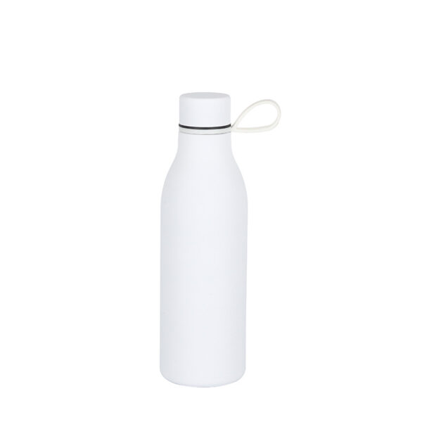 Stainless Steel 17oz Double Vacuum Small Mouth Bottle with Carrying Cord