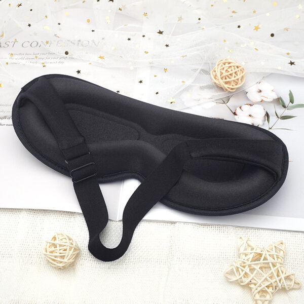 3D Contoured Light-Blocking Eyeshade Sleep Mask