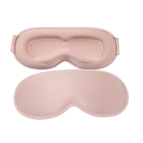 3D Contoured Light-Blocking Eyeshade Sleep Mask