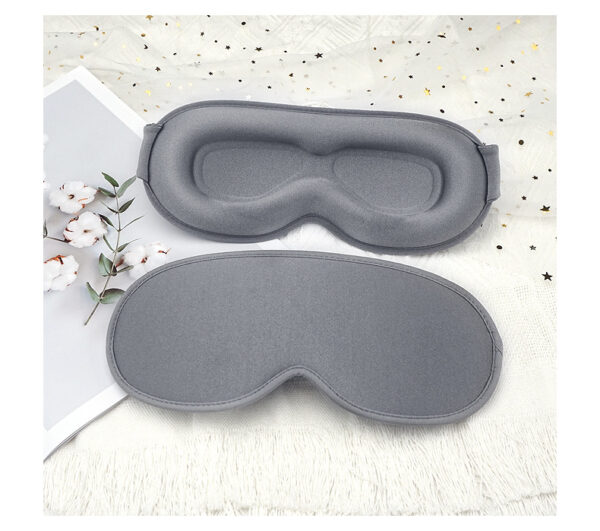 3D Contoured Light-Blocking Eyeshade Sleep Mask