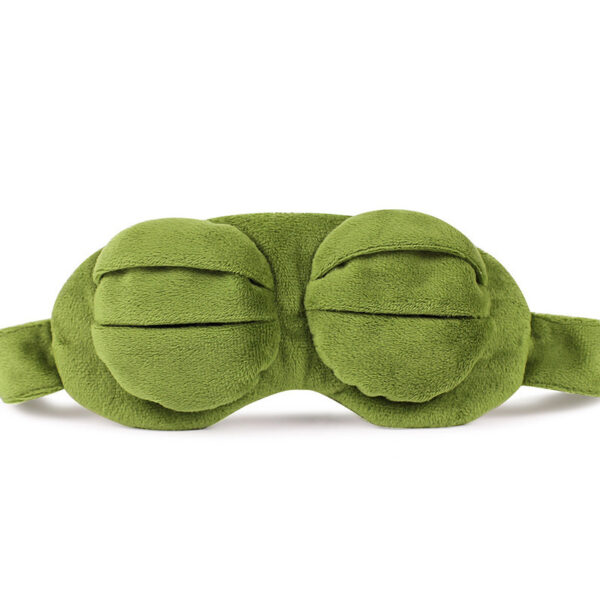 Funny Sad Frog Sleep Mask Eyeshade