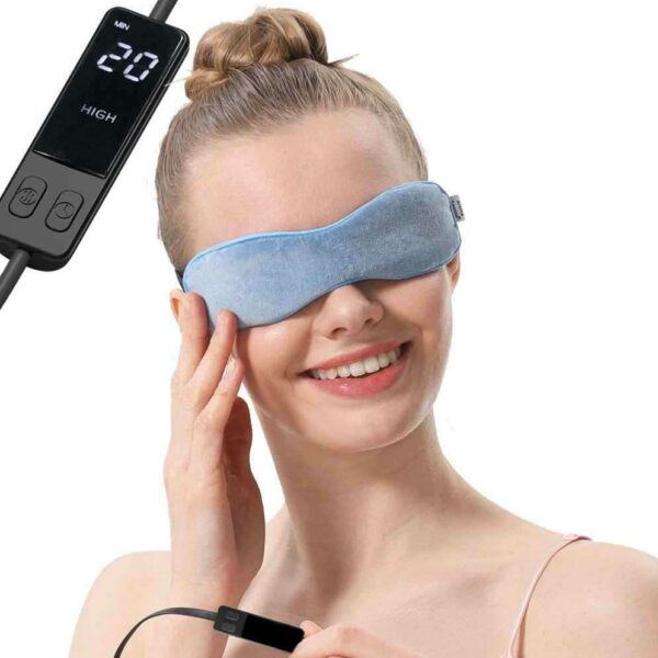 Three-Level Temperature Adjustable Heated USB Rechargeable Steam Eye Mask