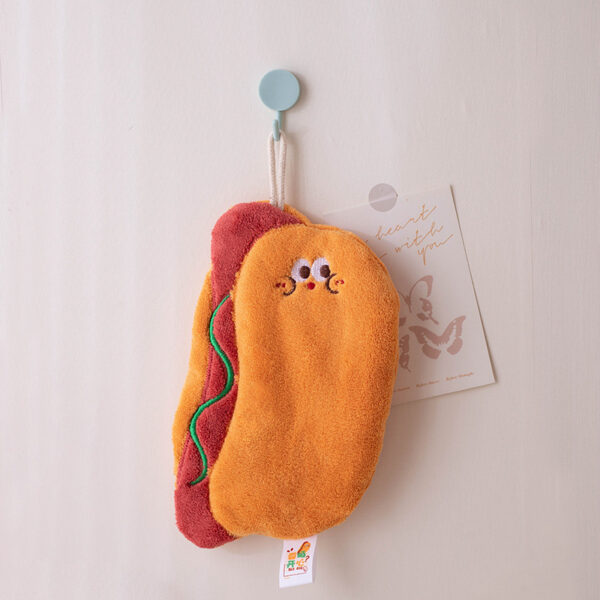 Hamburger Sandwich Food Children's Hand Towel