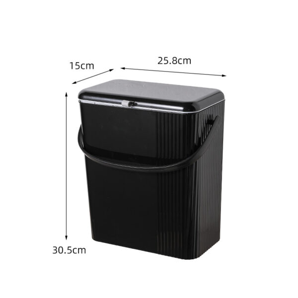 Kitchen Wall-Mounted Trash Can