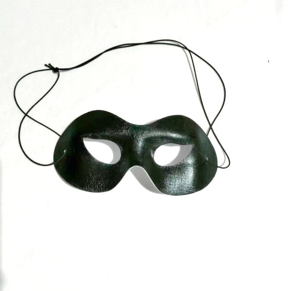 Black and Silver Glitter 8-Shaped Masquerade Masks