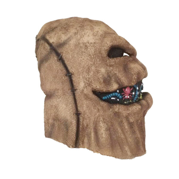 Halloween Scary Burlap Man Latex Headgear