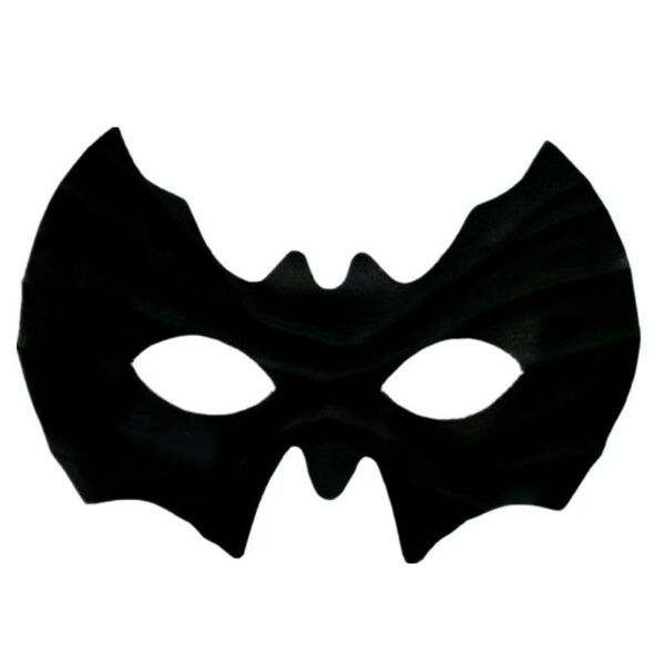 Halloween Masquerade Thief Night Felon Black Felt Mask