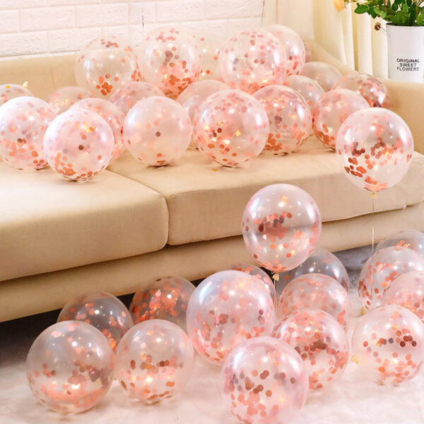 Birthday Party Sequin Balloons