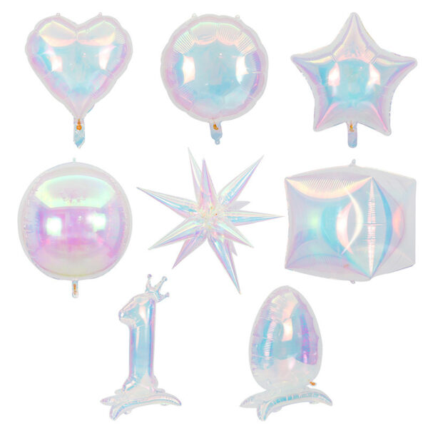 Gradient Foil Party Balloons