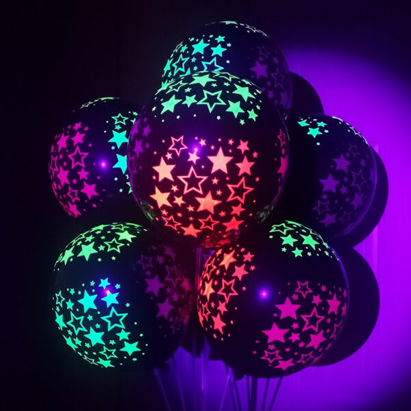 12-Inch Glow-in-the-Dark Party Balloons