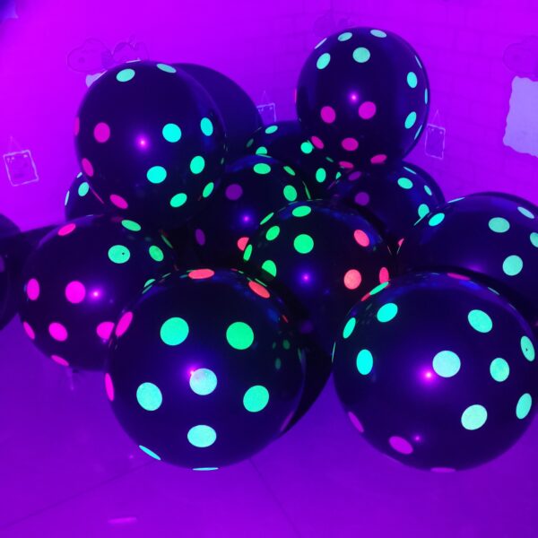 12-Inch Glow-in-the-Dark Party Balloons