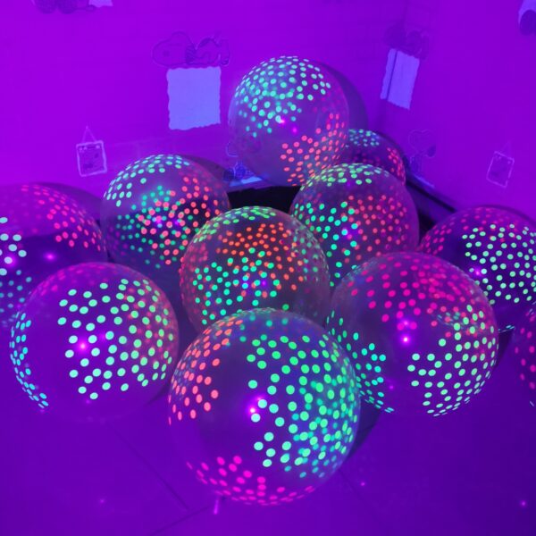 12-Inch Glow-in-the-Dark Party Balloons