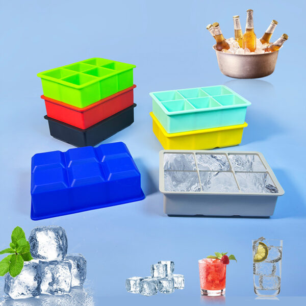 Deluxe Covered Ice Cube Tray Mold