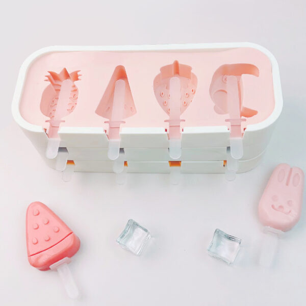 Cute Ice Cream Shapes Silicone Mold