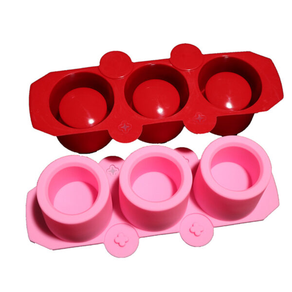 Triple Ice Cup Silicone Mold