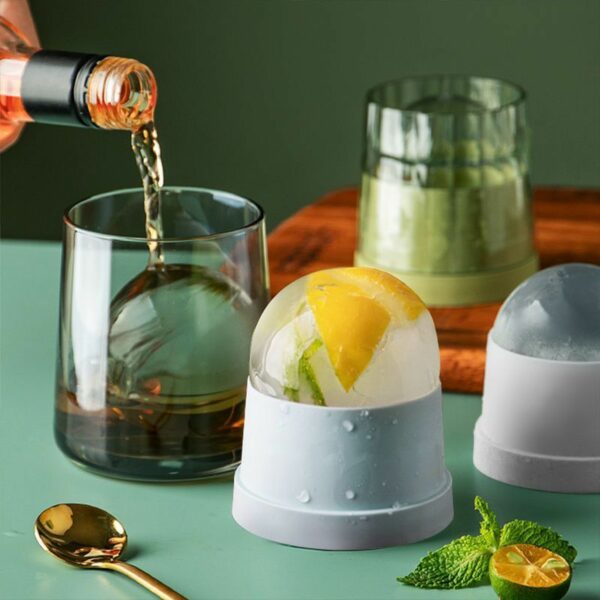 Food-Grade Whiskey Large Ice Ball Mold