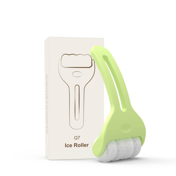 Frosted Handle Ice Roller for Home Facial Therapy