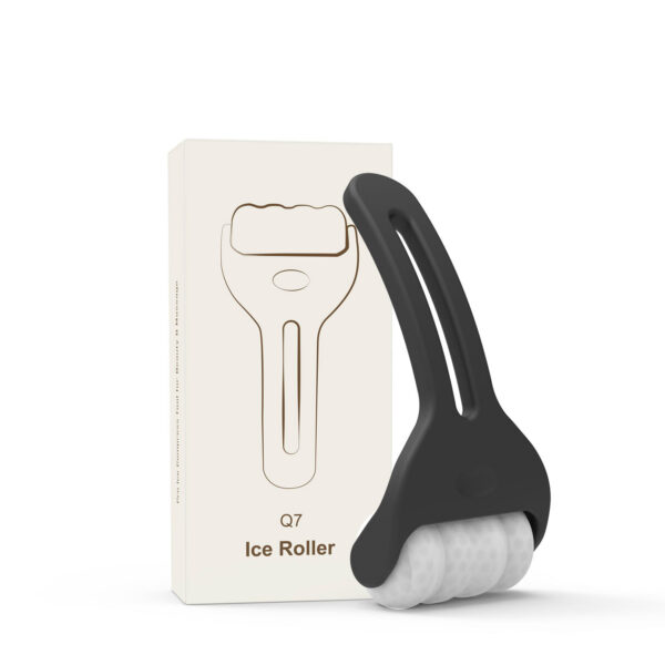 Frosted Handle Ice Roller for Home Facial Therapy