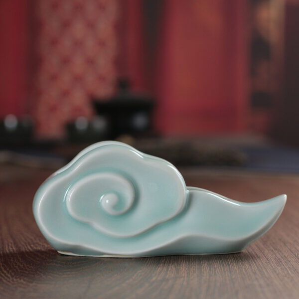 Cloud-Inspired Creative Ceramic Business Card Holder