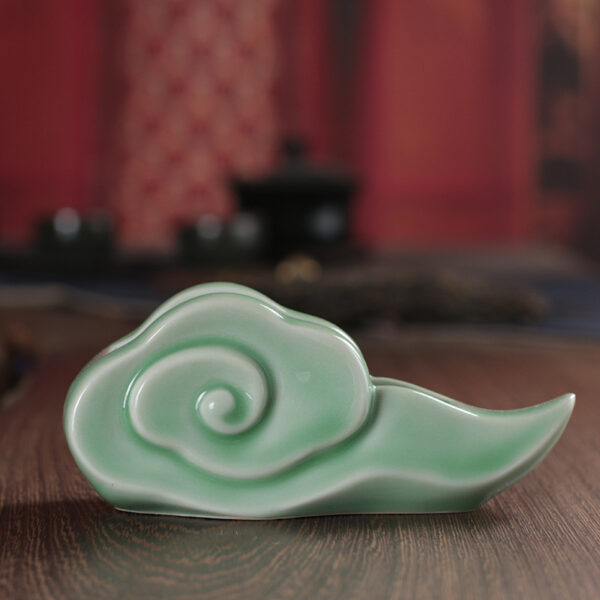 Cloud-Inspired Creative Ceramic Business Card Holder