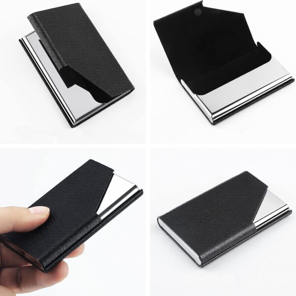 Stainless Steel Portable Business Card Holder Case