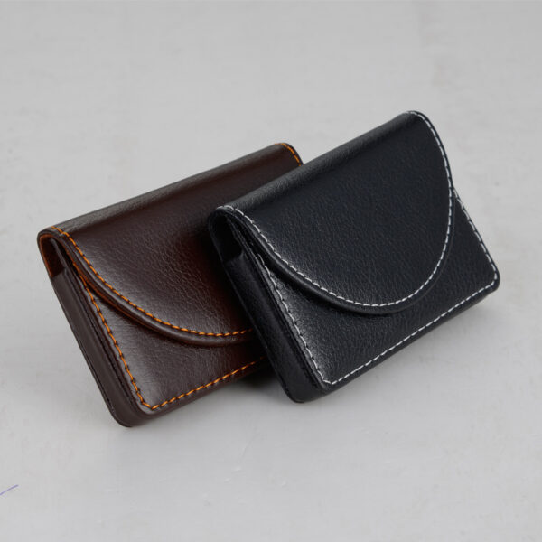 PU Leather Business Card Holder Case