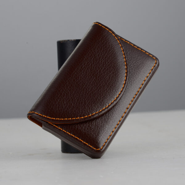 PU Leather Business Card Holder Case