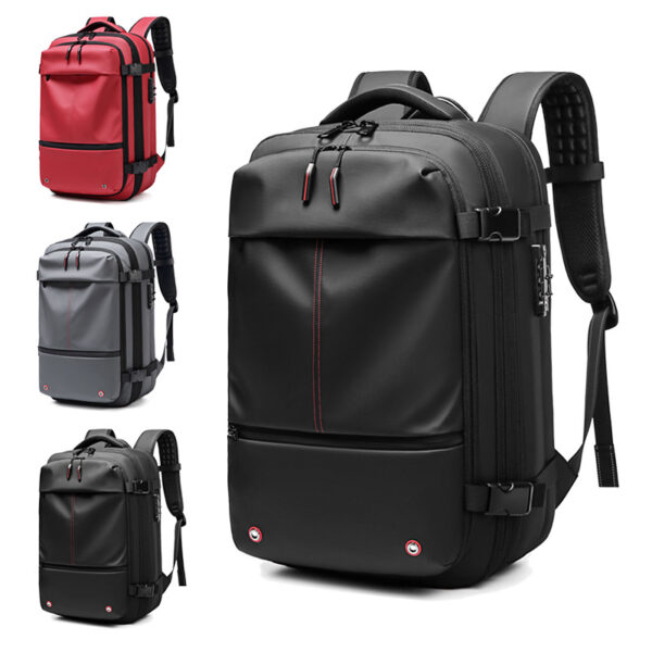 High-Capacity Vacuum Compression Travel Backpack