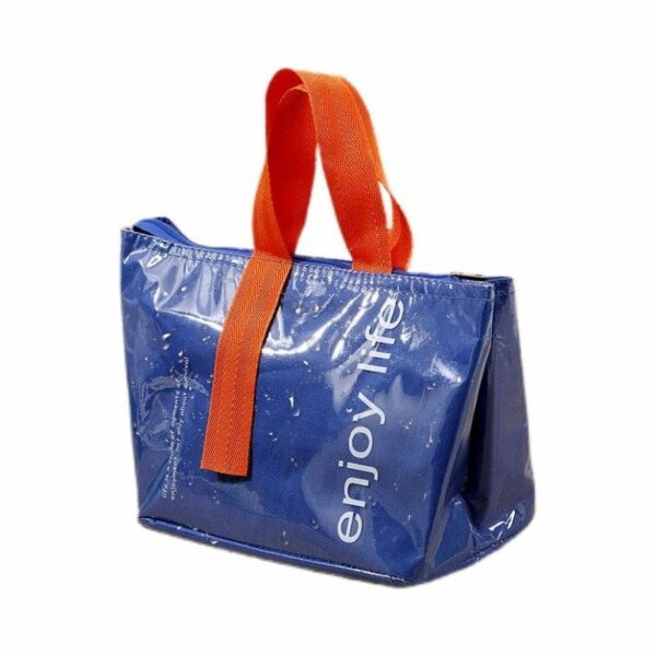 Waterproof and Oil-Resistant Lunch Tote Bag