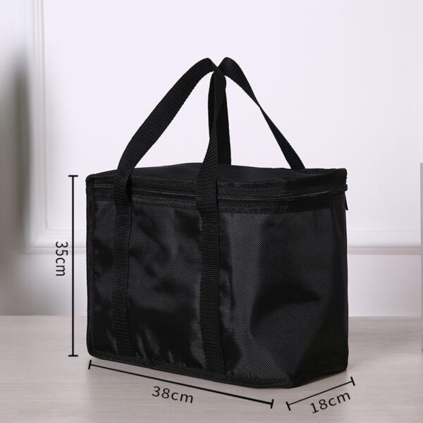 Large Thickened Dual-Zipper Insulated Picnic Bag