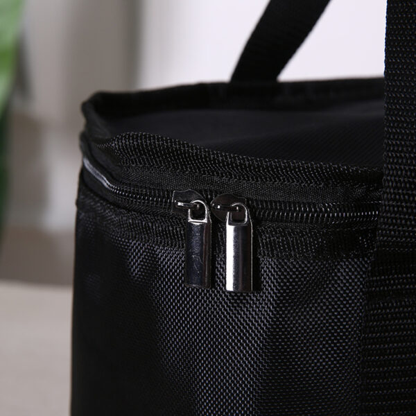 Large Thickened Dual-Zipper Insulated Picnic Bag