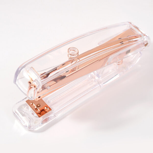 Transparent Shell Minimalist Stapler