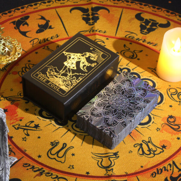 Gold Foil PVC Tarot Cards