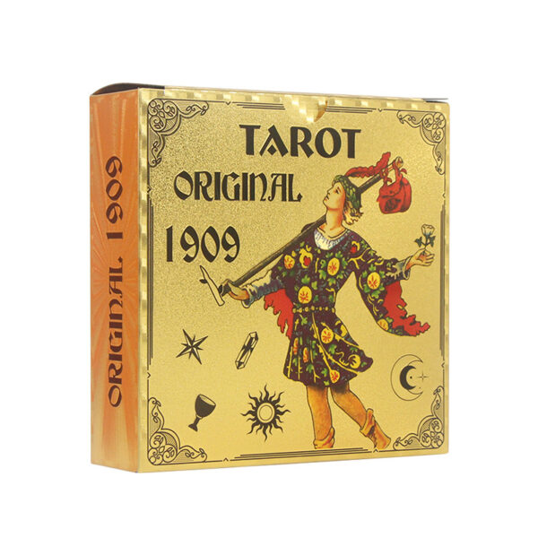 Round PVC Waterproof Tarot Cards