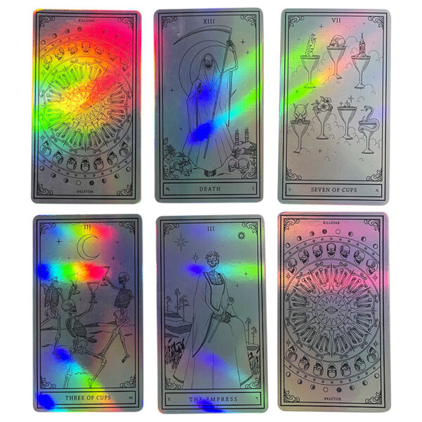 Full Set Laser Tarot Cards