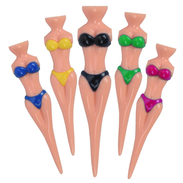 Bikini Beauty Plastic Golf Tees