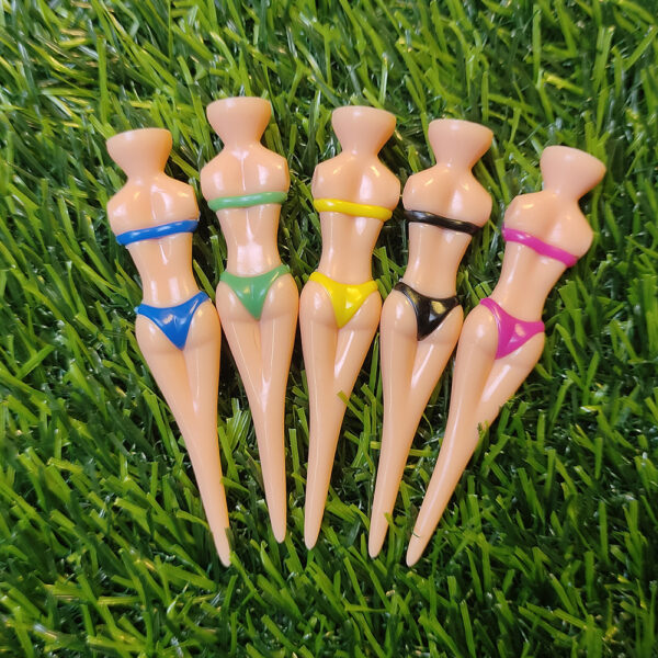 Bikini Beauty Plastic Golf Tees