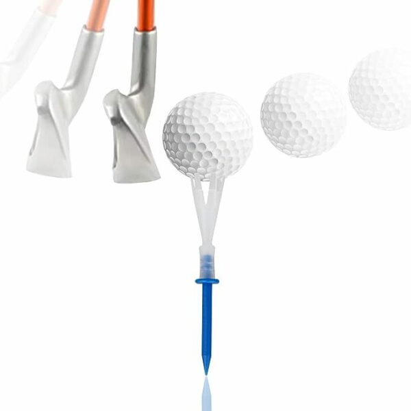 PVC Multi-Color Six-Prong Golf Tees