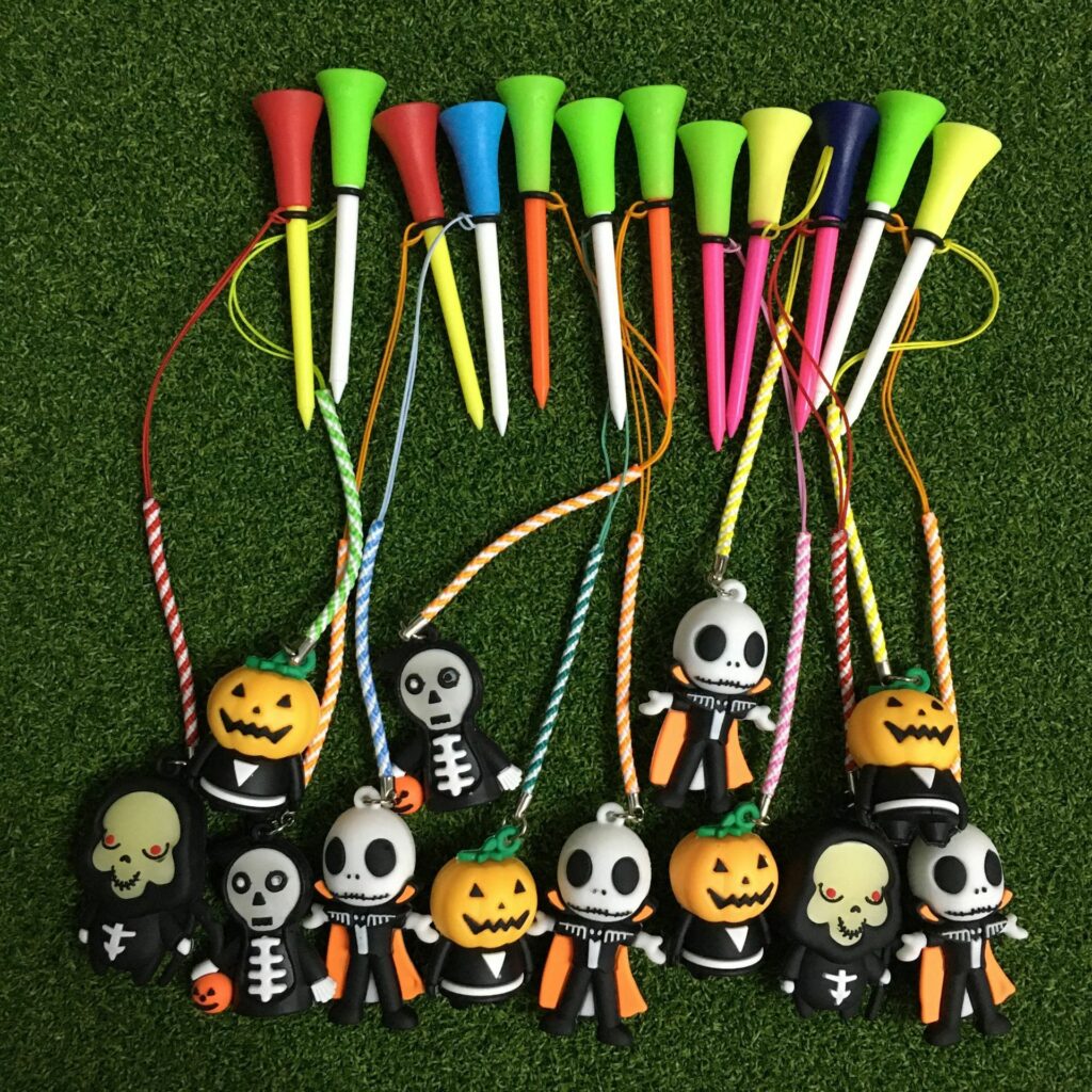 Halloween-Themed Golf Tees