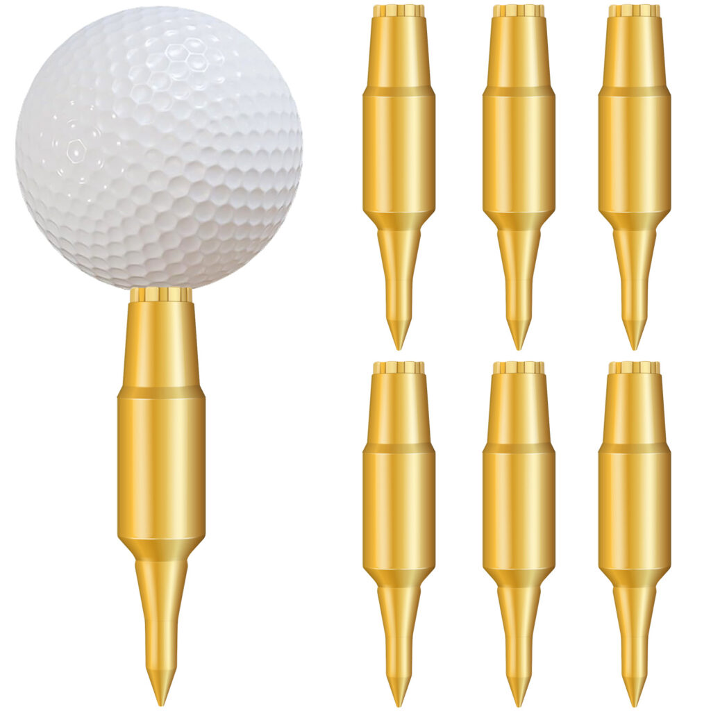 Bullet-Shaped 6 cm Golf Tees