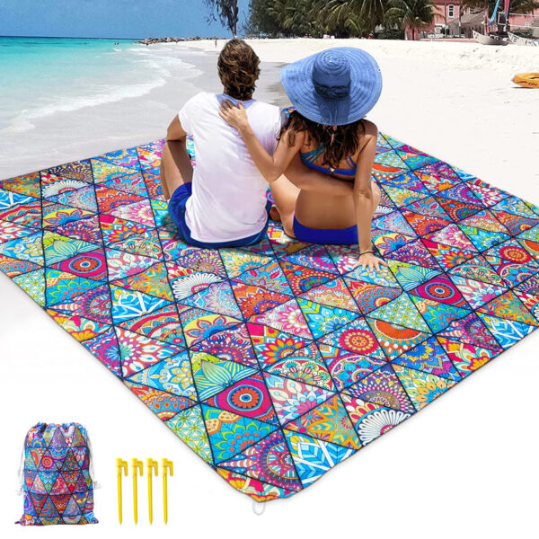 Double-Sided Microfiber Beach Towel