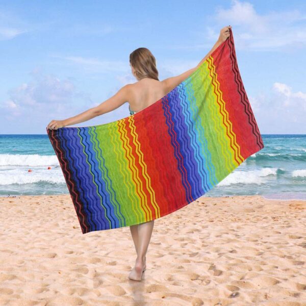 Double-Sided Microfiber Beach Towel