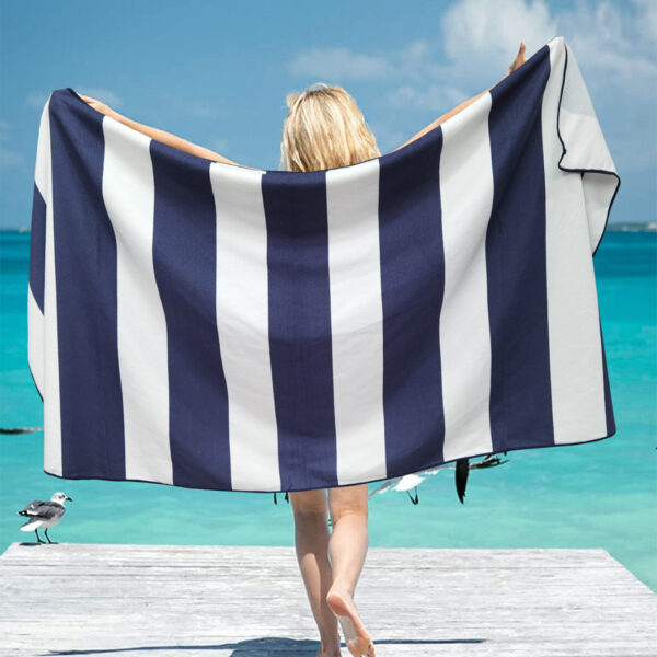 Double-Sided Microfiber Beach Towel