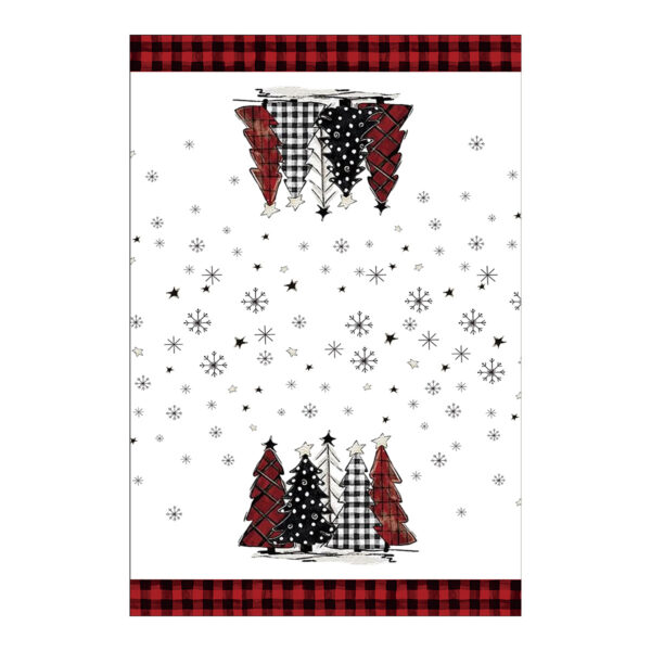 Microfiber Cartoon Christmas Tree Towel