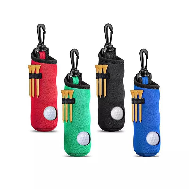 Long Cylinder Multi-Function Golf Ball Storage Bag