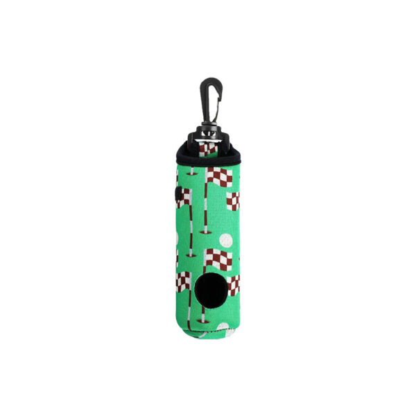 Long Cylinder Multi-Function Golf Ball Storage Bag