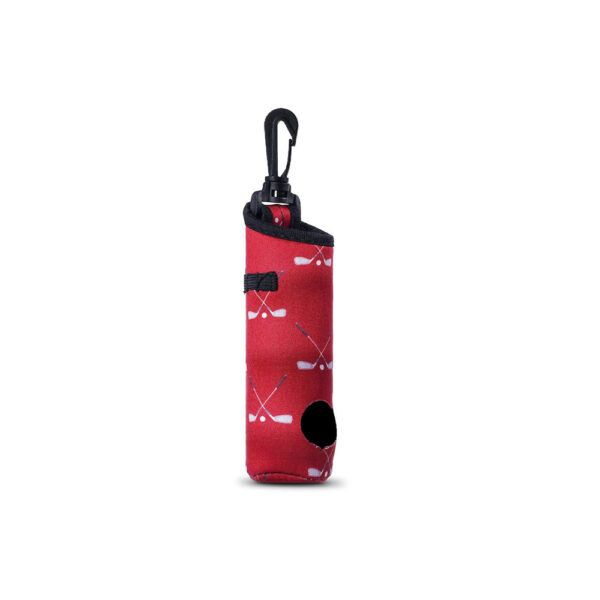 Long Cylinder Multi-Function Golf Ball Storage Bag