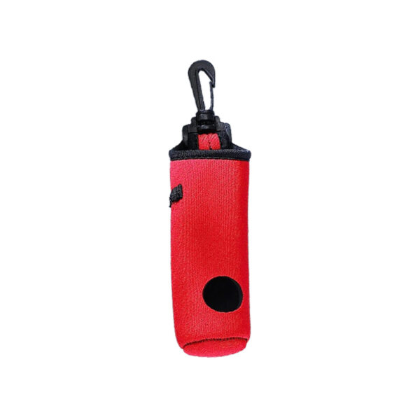 Long Cylinder Multi-Function Golf Ball Storage Bag