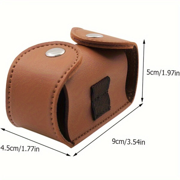 PU Leather Golf Ball Waist Pouch