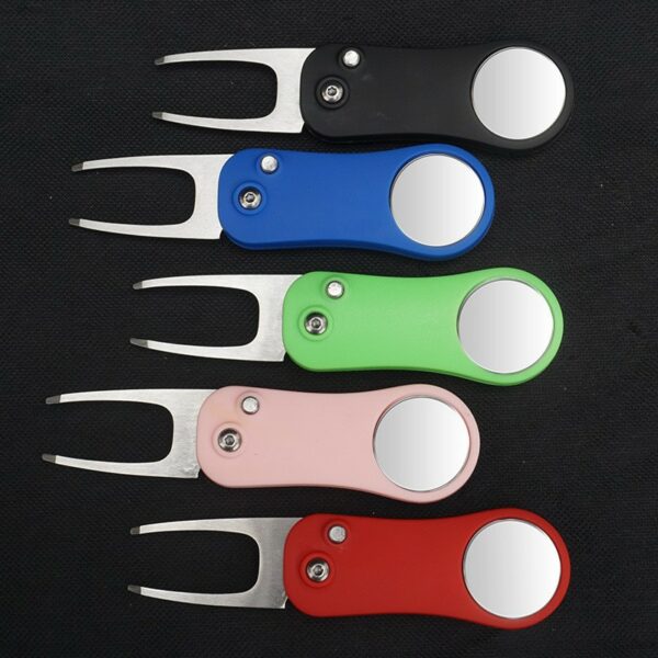 Foldable ABS Plastic Handle Golf Divot Tool